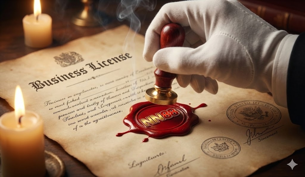 Giấy phép kinh doanh NN88 - Bảo chứng danh dự cho một đế chế tín nghĩa 1 Giấy phép kinh doanh hợp pháp từ những tổ chức giám sát quyền lực nhất